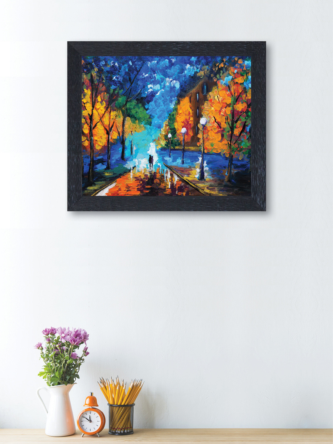 

nest ART Multicoloured Synthetic Wood Wall Art, Multi
