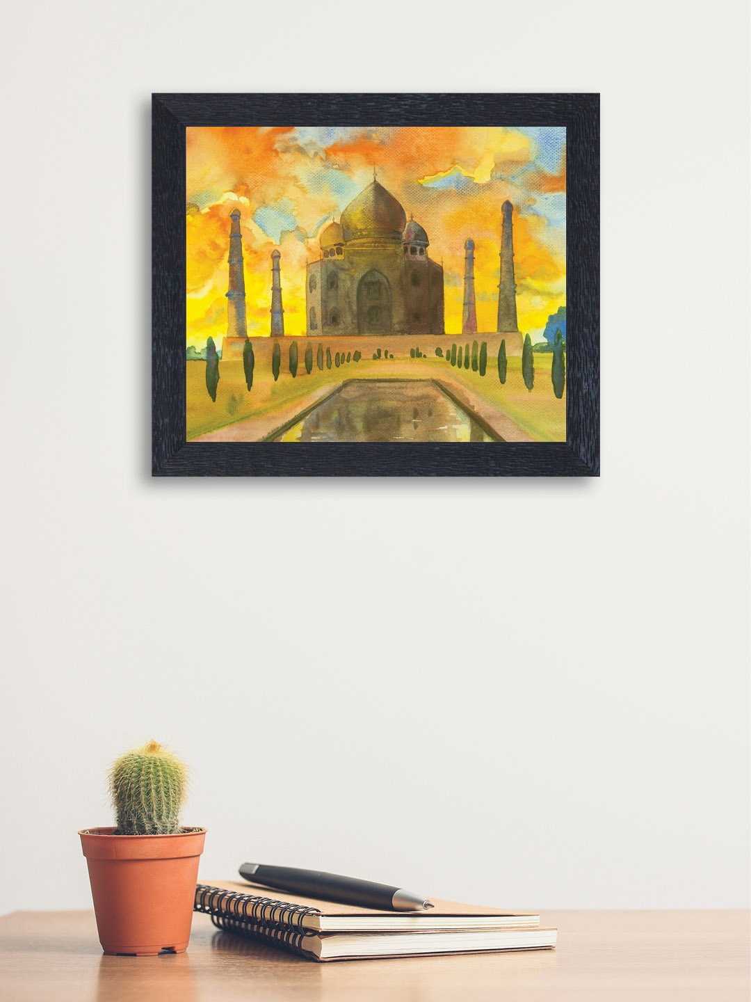 

nest ART Multicoloured Synthetic Wood Wall Art, Multi
