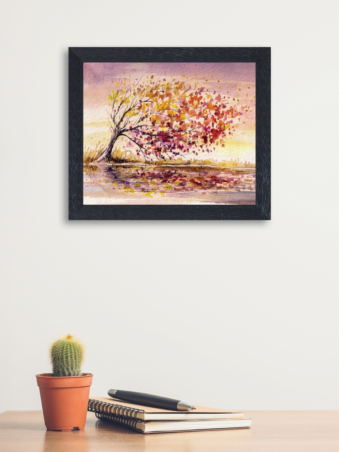

nest ART Multicoloured Synthetic Wood Wall Art, Multi