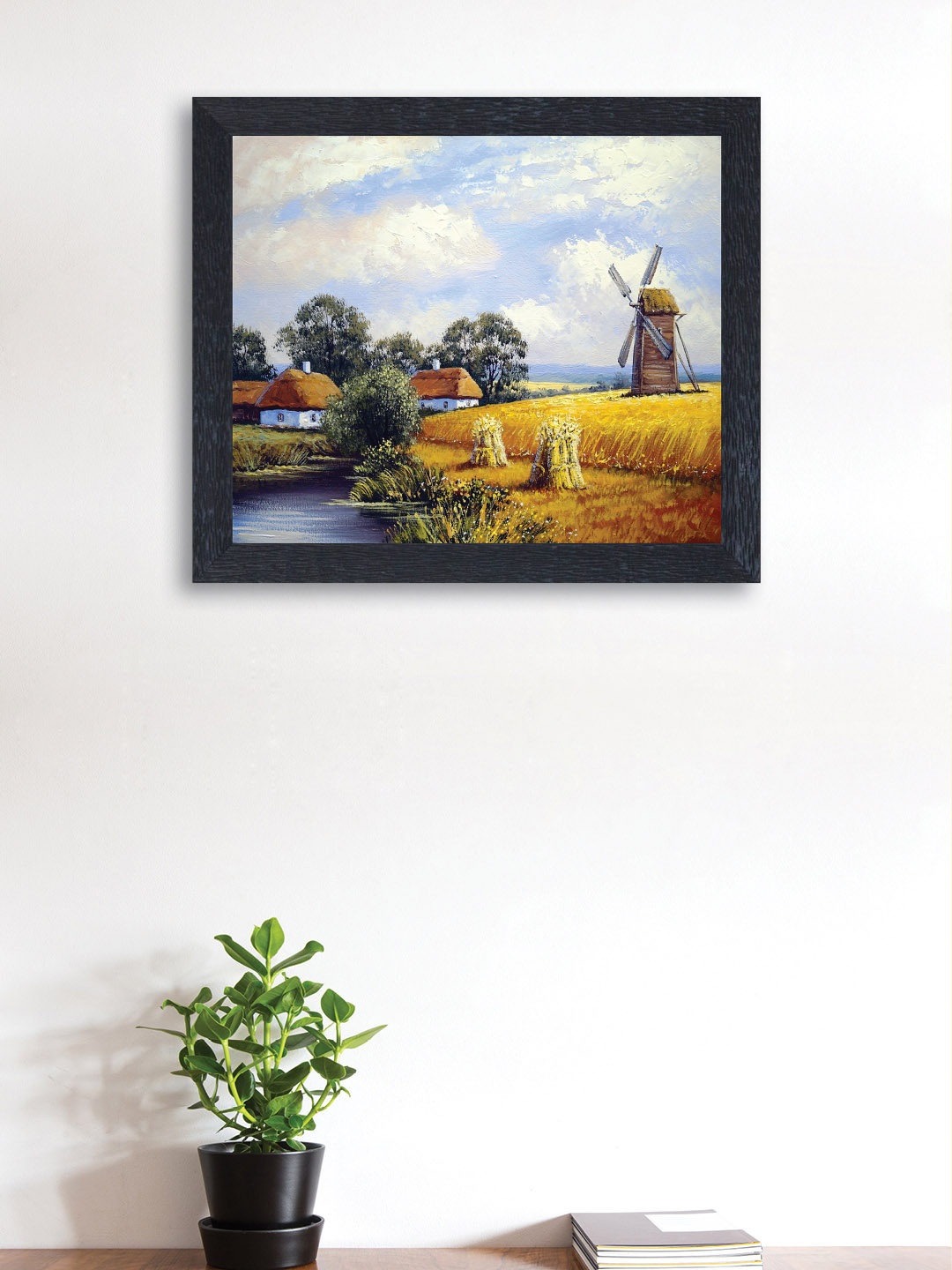 

nest ART Multicoloured Synthetic Wood Wall Art, Multi