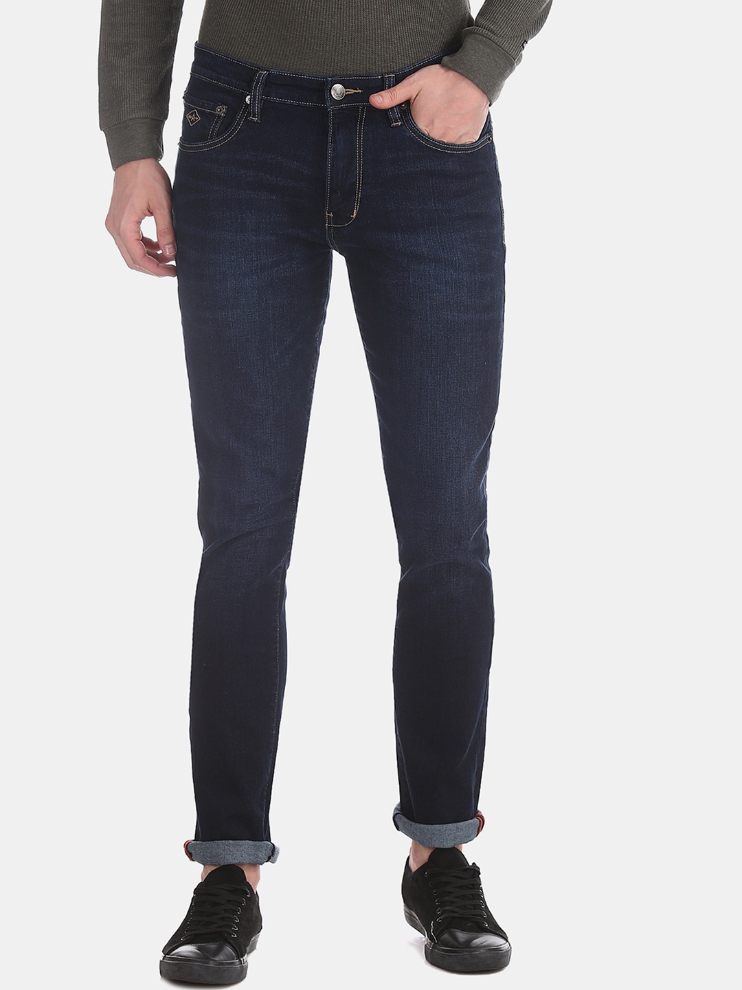 

Arrow Sport Men Blue Slim Fit Mid-Rise Clean Look Stretchable Jeans