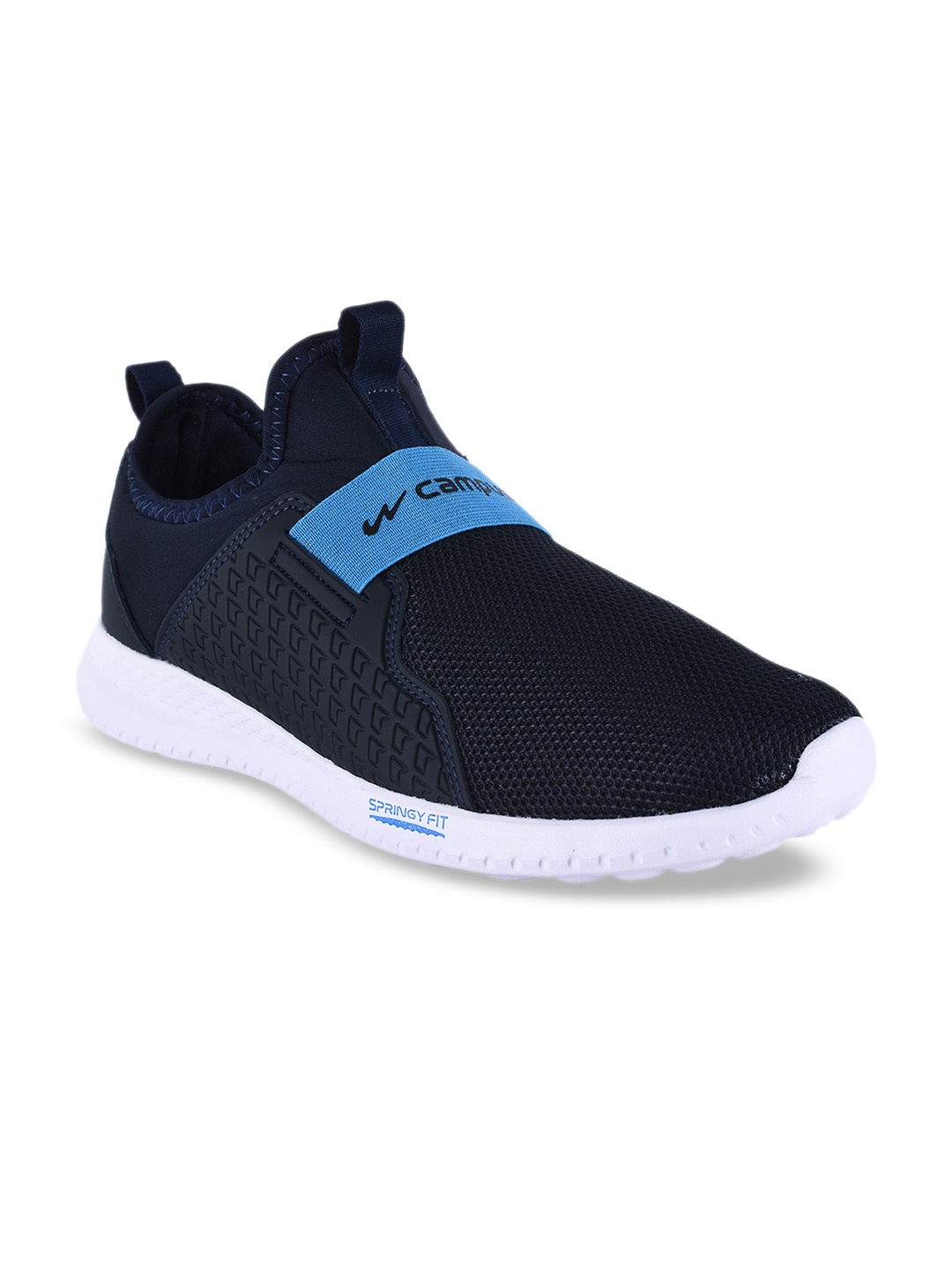 

Campus Men Navy Blue Mesh Running Shoes