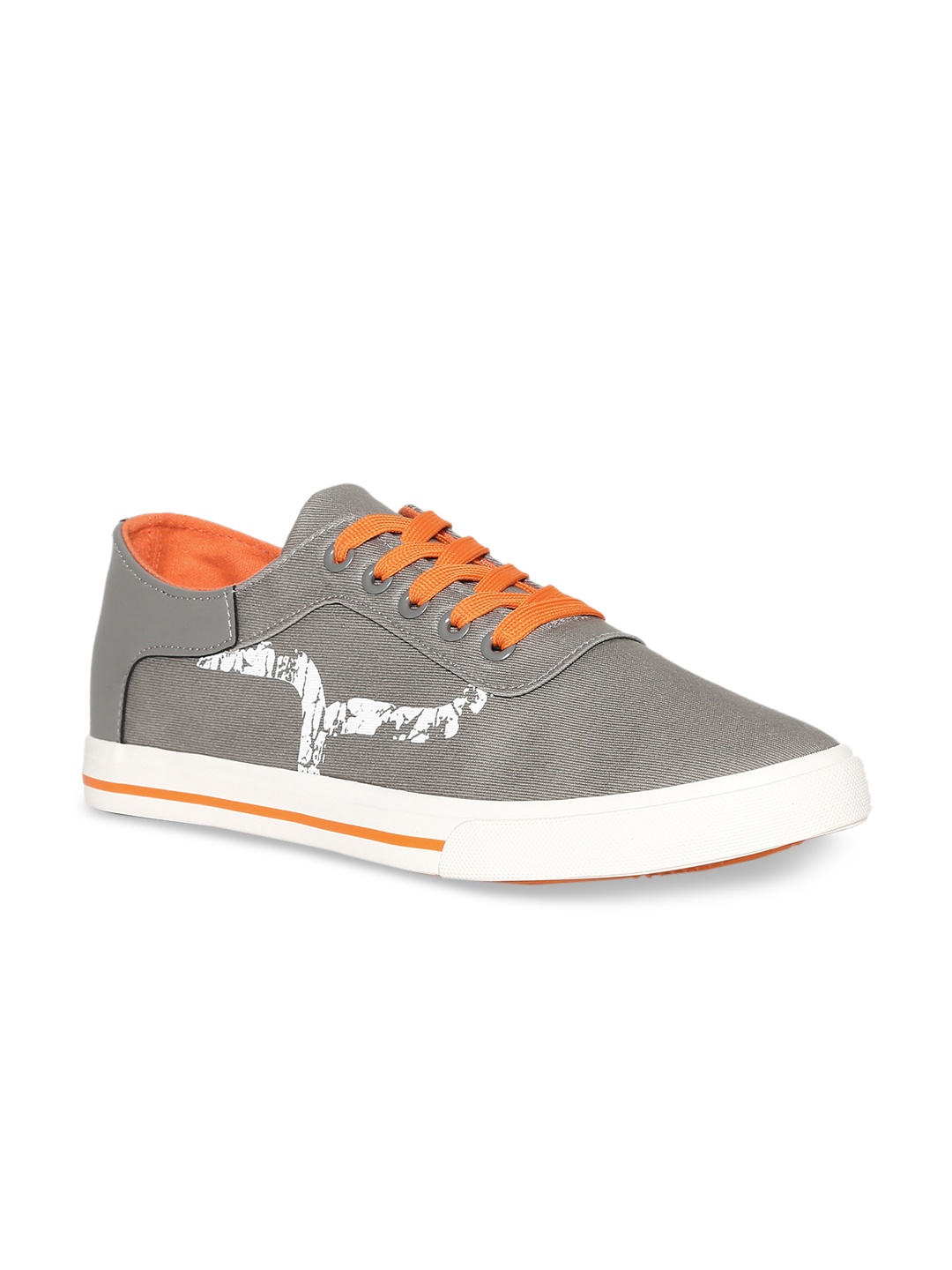 

Flying Machine Men Grey Sneakers