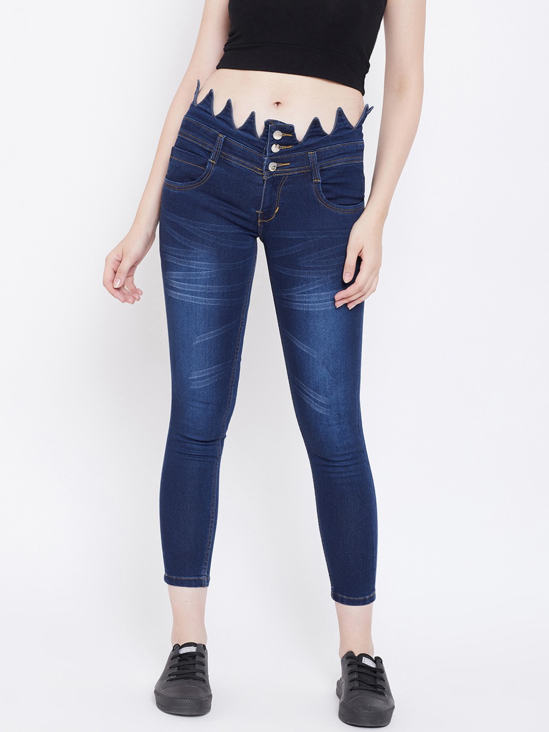 

Nifty Women Blue Slim Fit High-Rise Clean Look Jeans