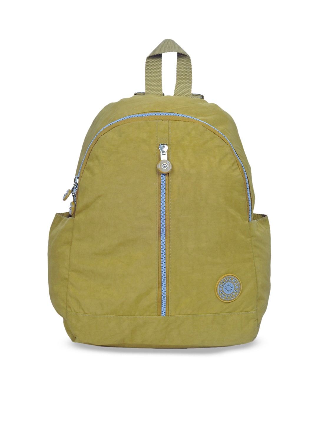 

BAHAMA Crinkle Unisex Green Solid Backpack