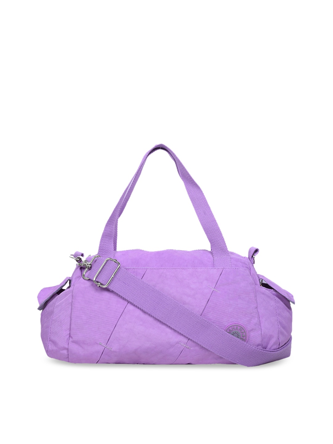 BAHAMA Crinkle Range Purple Solid Handheld Bag
