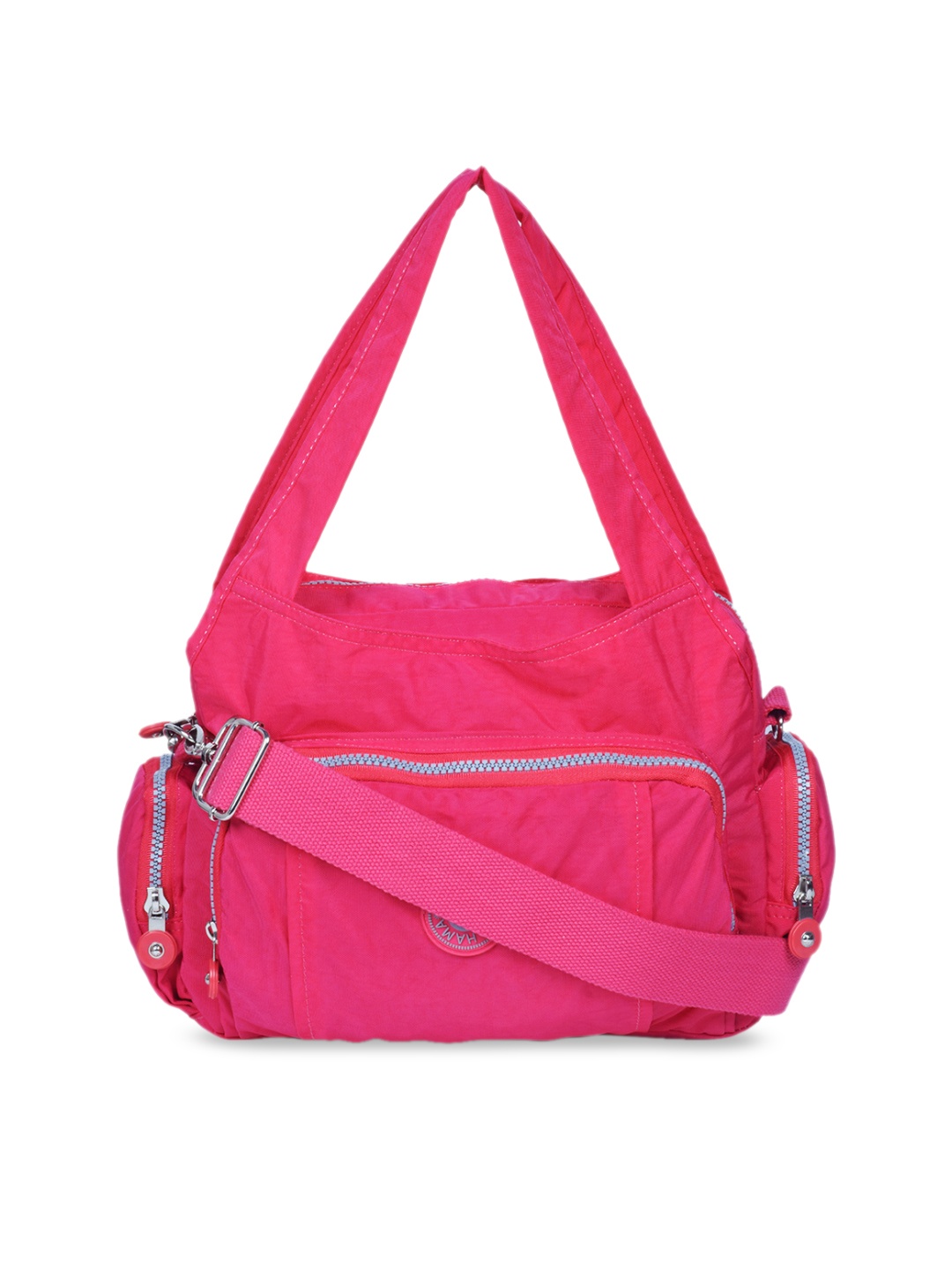 

BAHAMA Crinkle Range Red Solid Shoulder Bag