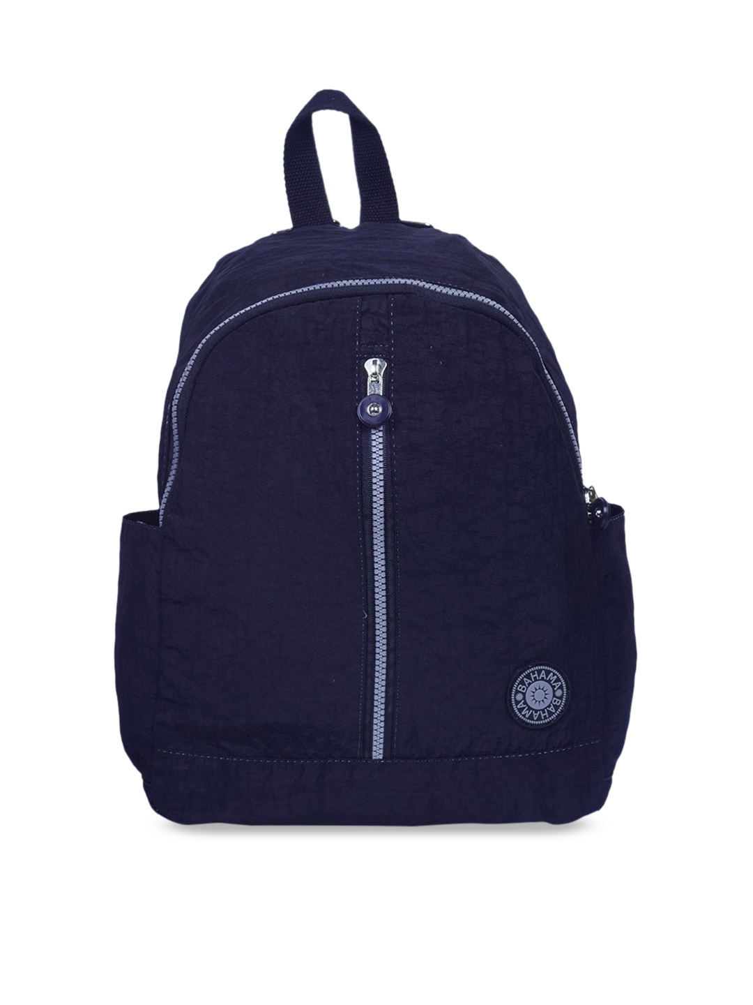 

BAHAMA Crinkle Unisex Black Solid Backpack