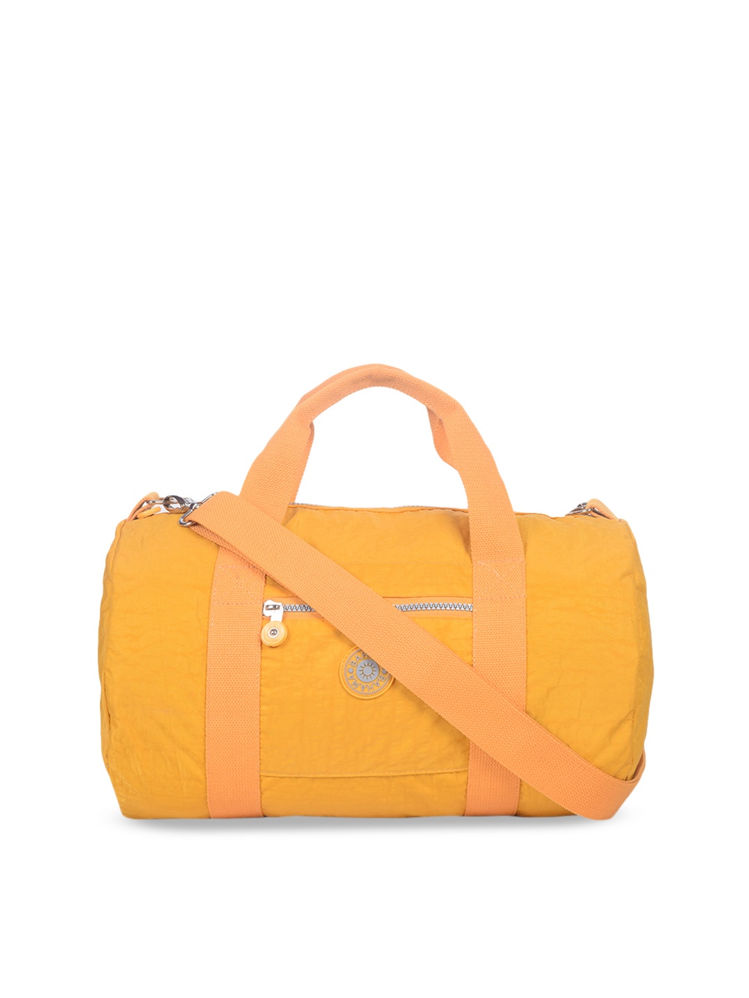 

BAHAMA Crinkle Range Yellow Solid Handheld Bag
