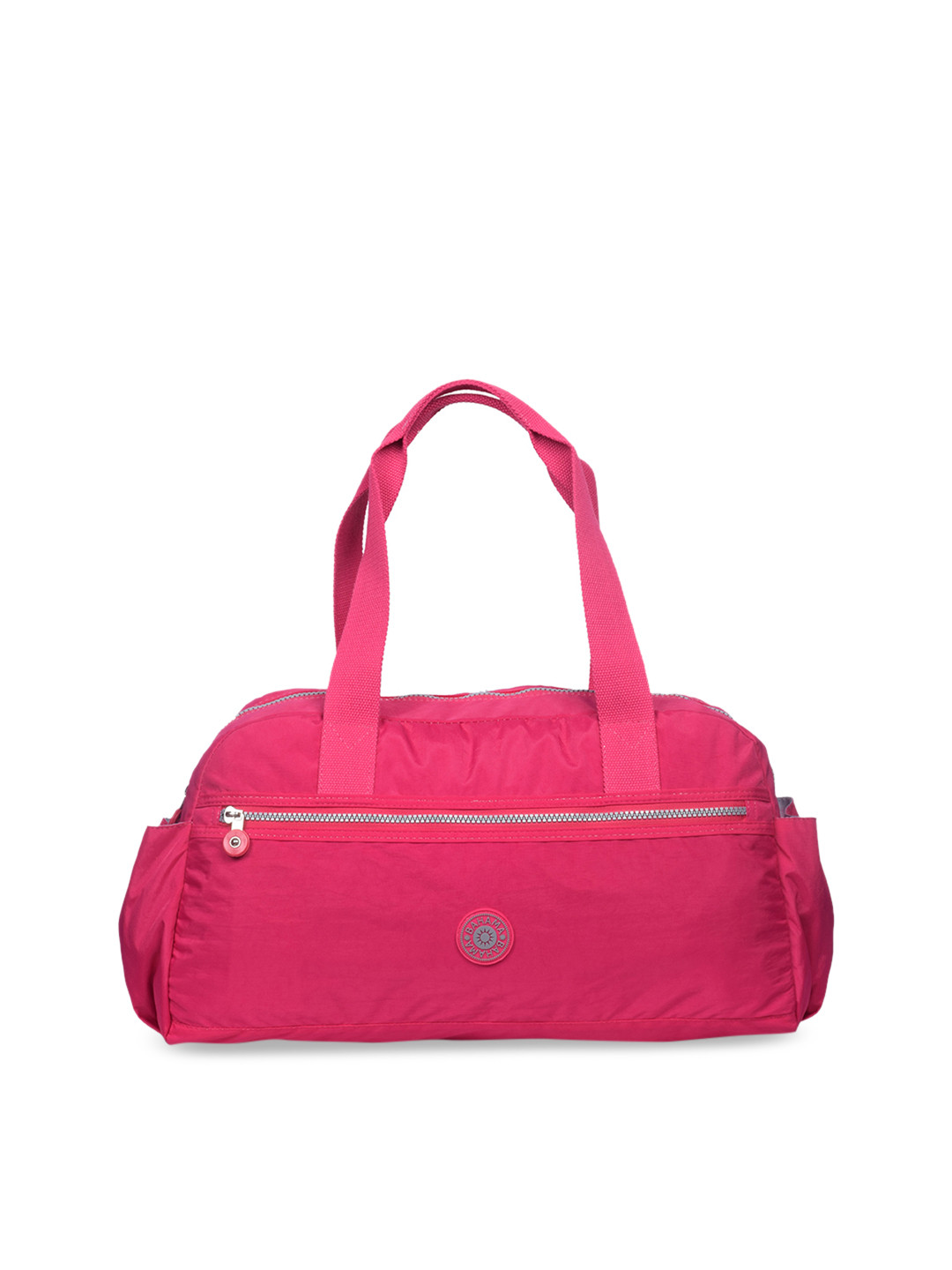 

BAHAMA Crinkle Range Pink Solid Shoulder Bag