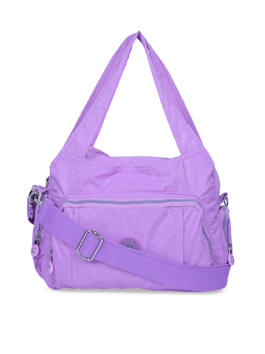 

BAHAMA Crinkle Women Purple Solid Small Duffle Bag