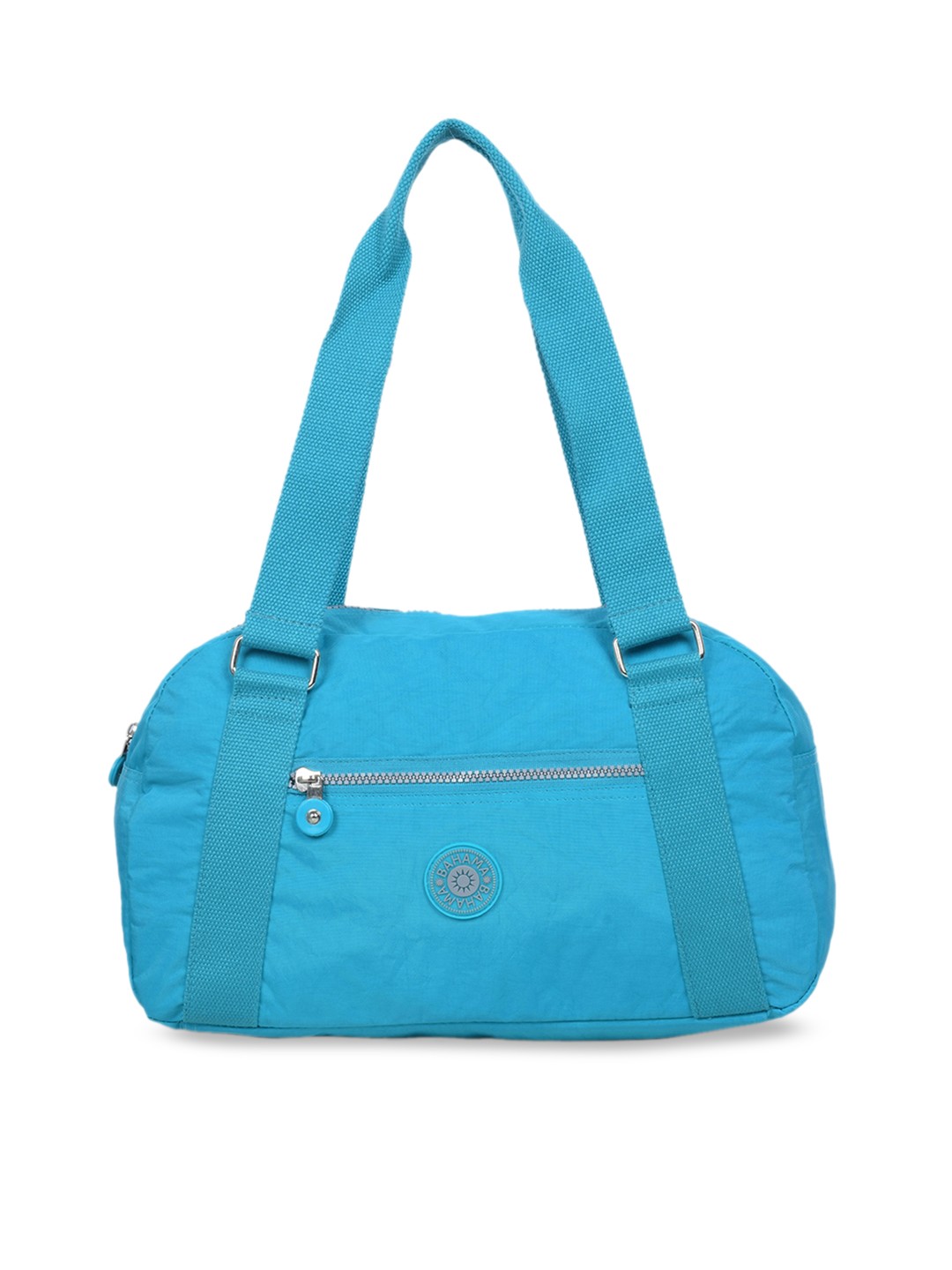 

BAHAMA Crinkle Range Blue Solid Shoulder Bag