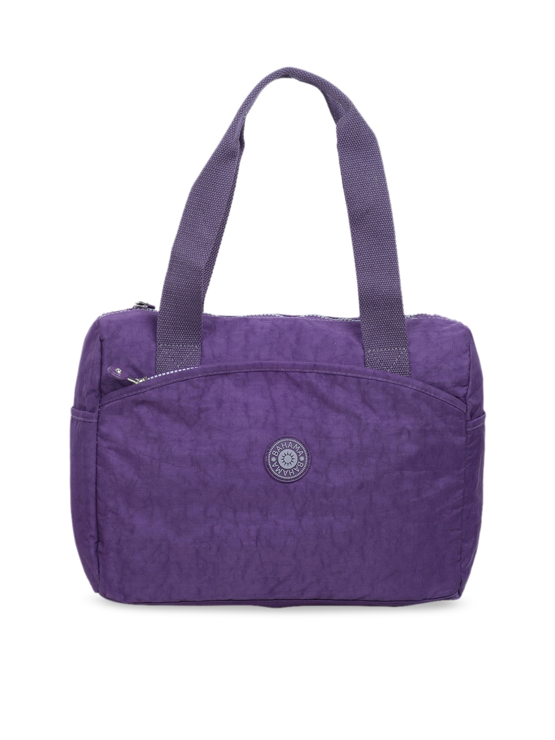 

BAHAMA Crinkle Purple Solid Shoulder Bag
