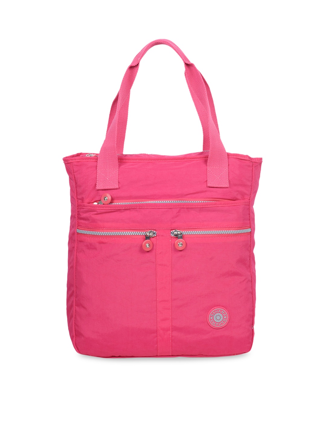 

BAHAMA Crinkle Fuchsia Red Solid Shoulder Bag