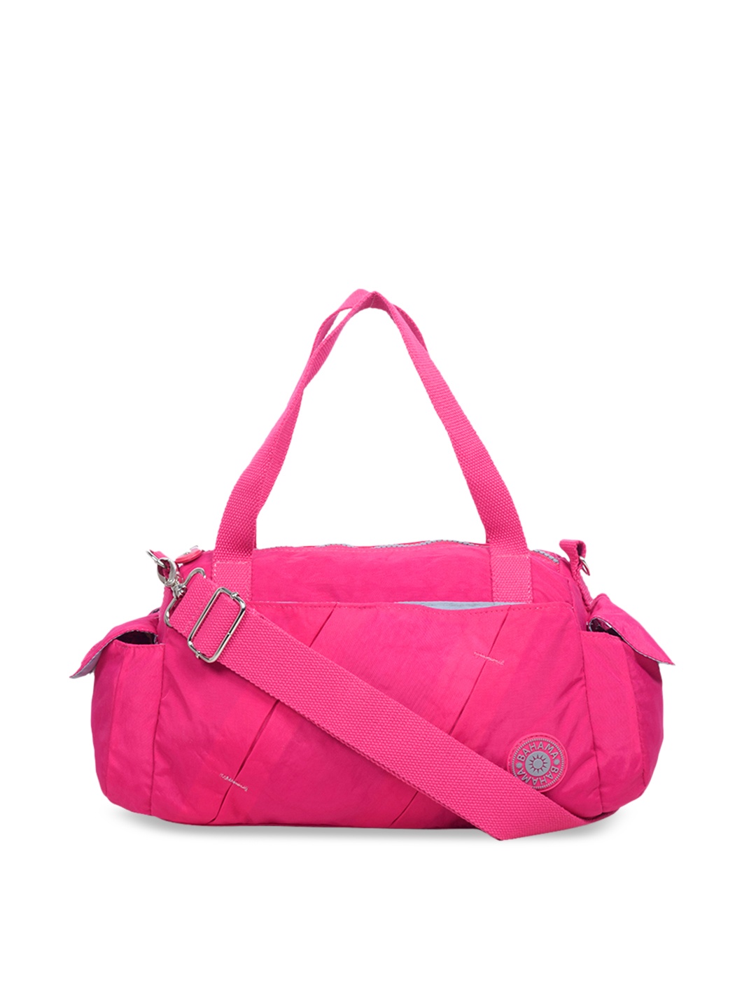 

BAHAMA Crinkle Range Fuchsia Solid Handheld Bag