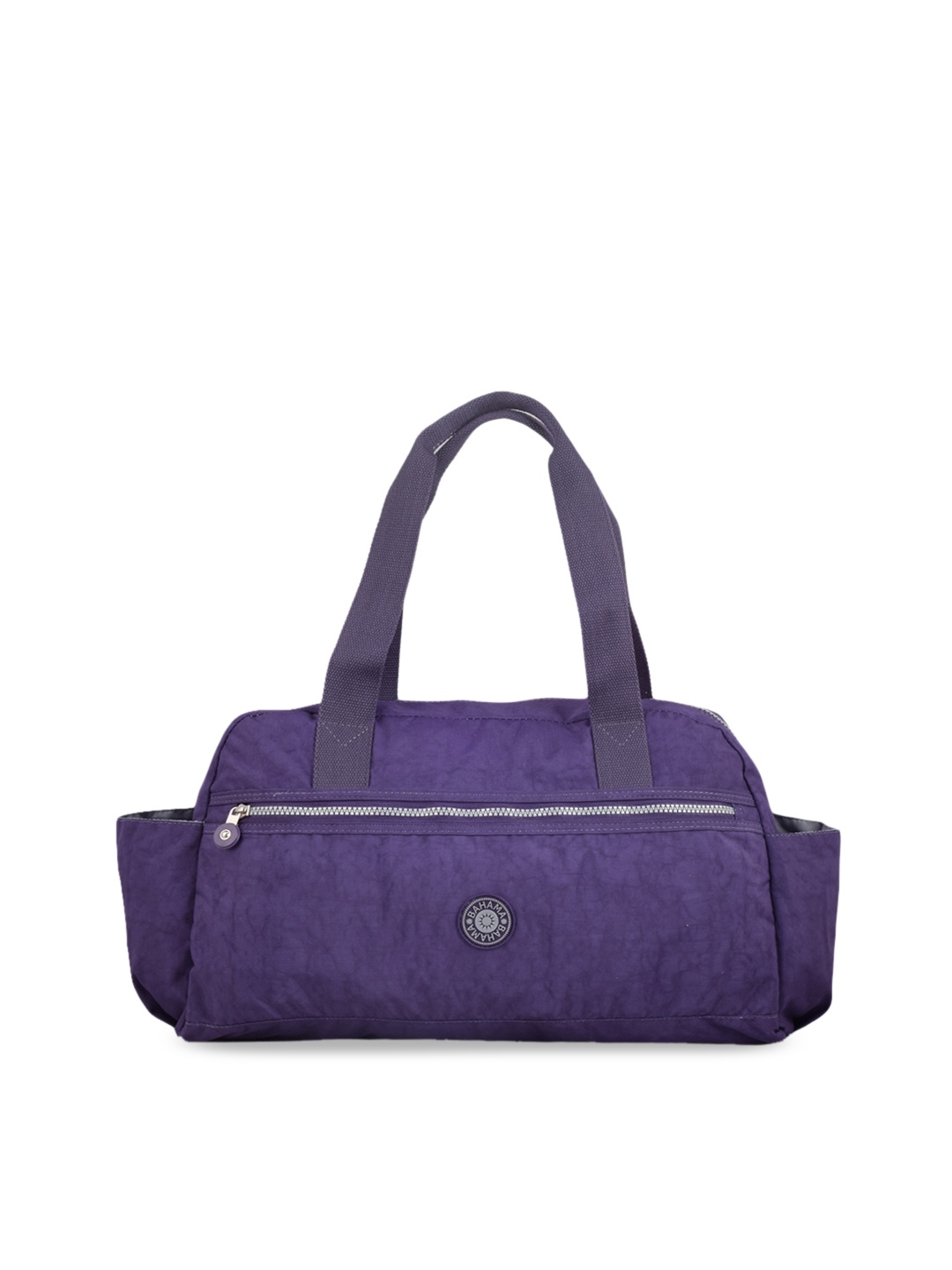 BAHAMA Crinkle Range Purple Solid Handheld Bag