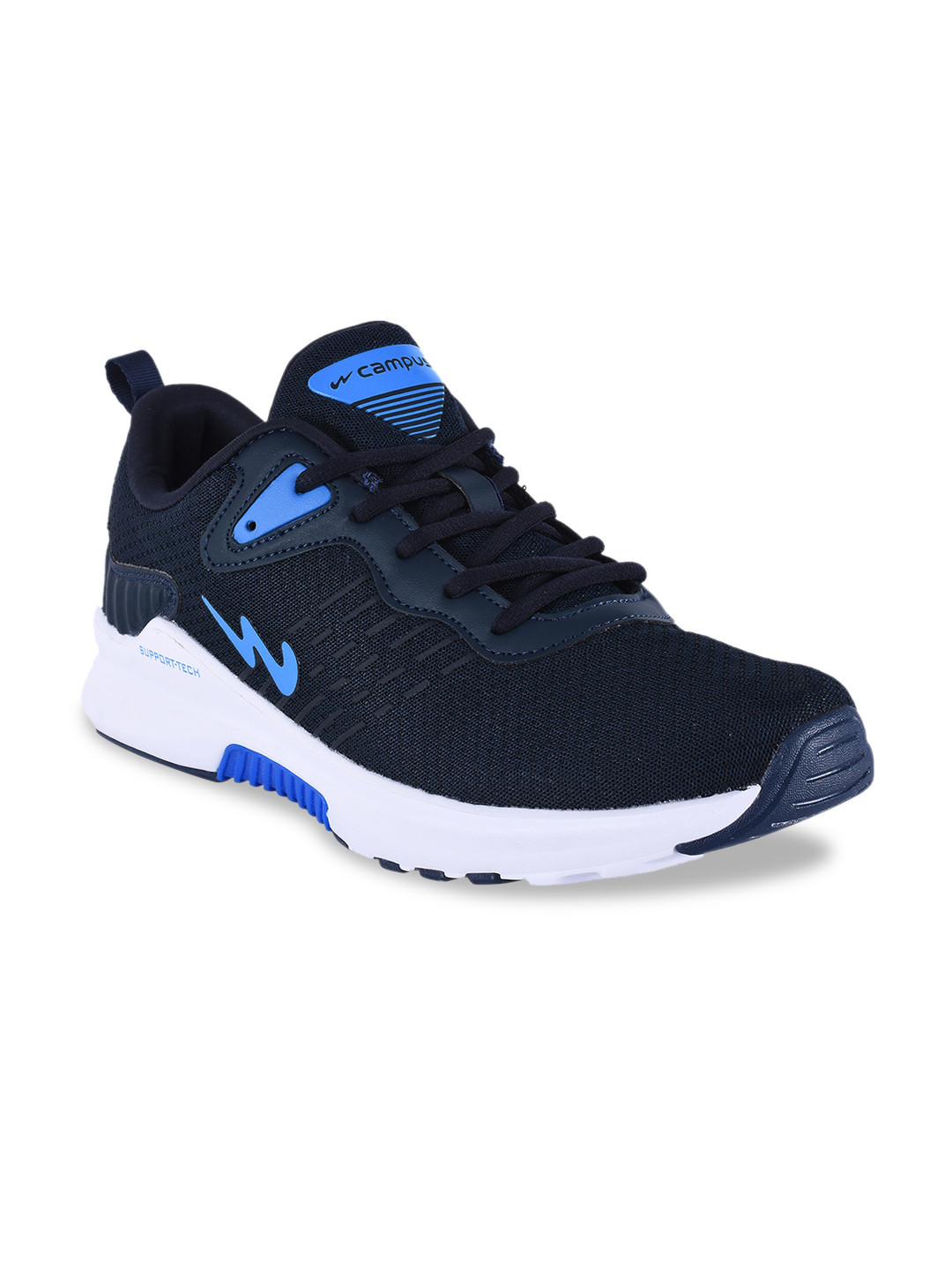 

Campus Men Navy Blue Mesh Running Shoes