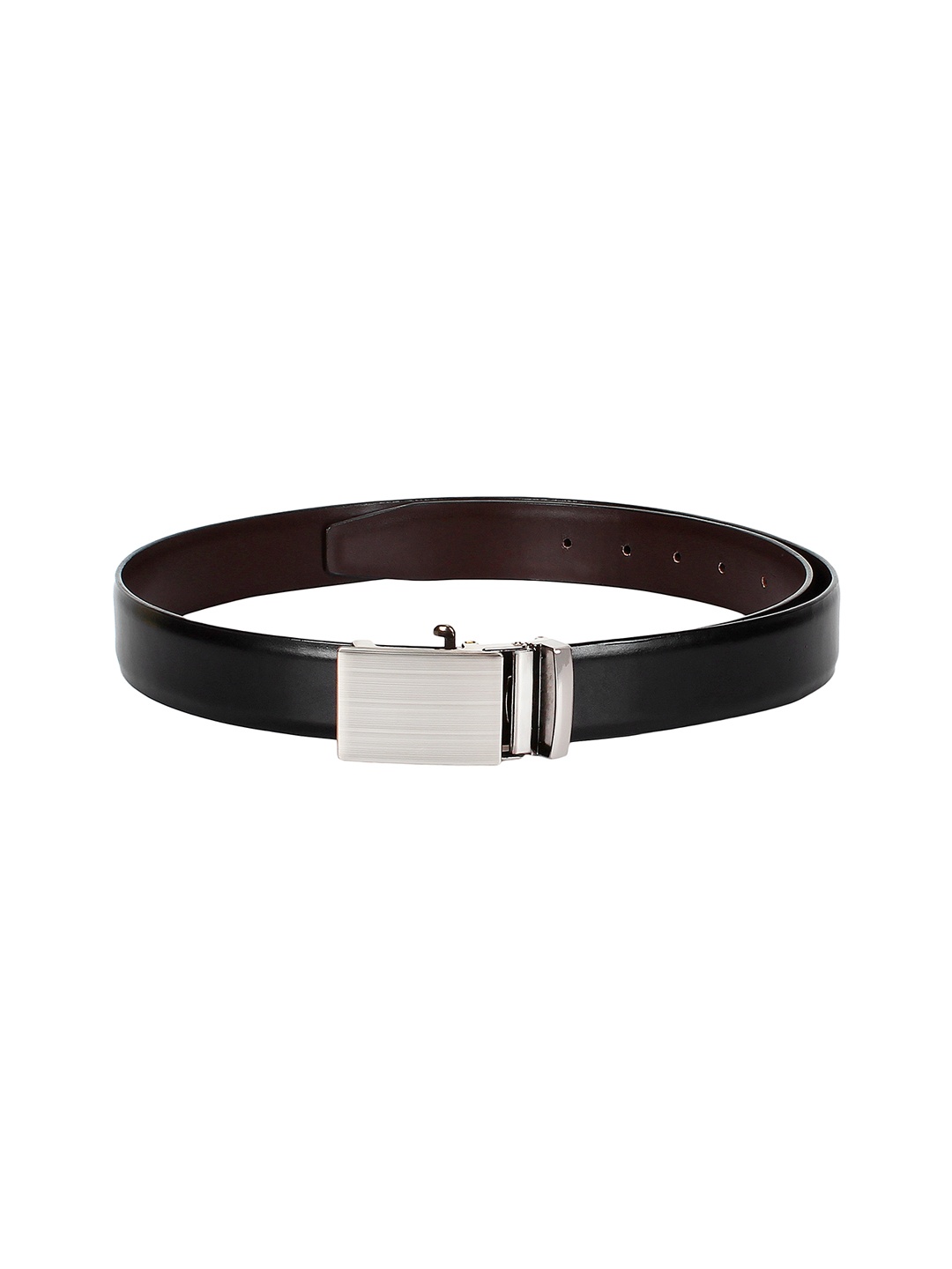 

amicraft Men Black & Brown Solid Reversible Belt