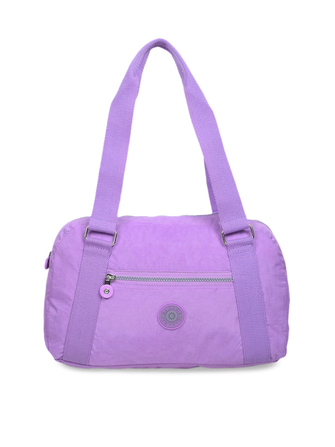 

BAHAMA Crinkle Range Purple Solid Lightweight Shoulder Bag