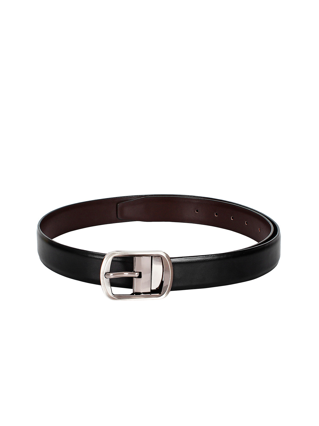 

amicraft Men Black & Brown Solid Reversible Belt