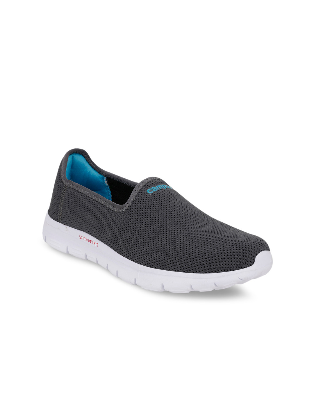 

Campus Women Grey Mesh Running Shoes