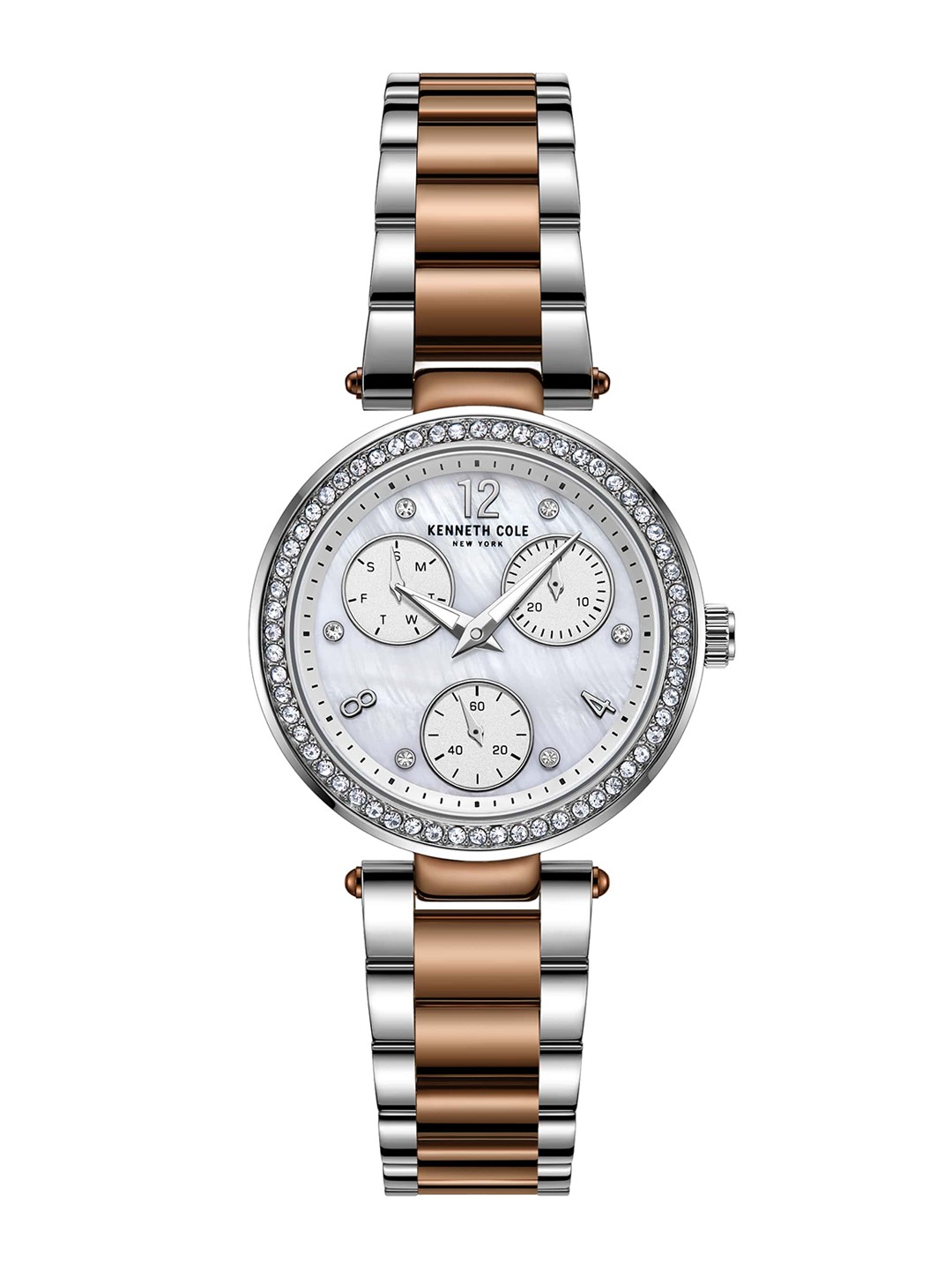 

Kenneth Cole Women Silver-Toned Analogue Watch KC51065015LD
