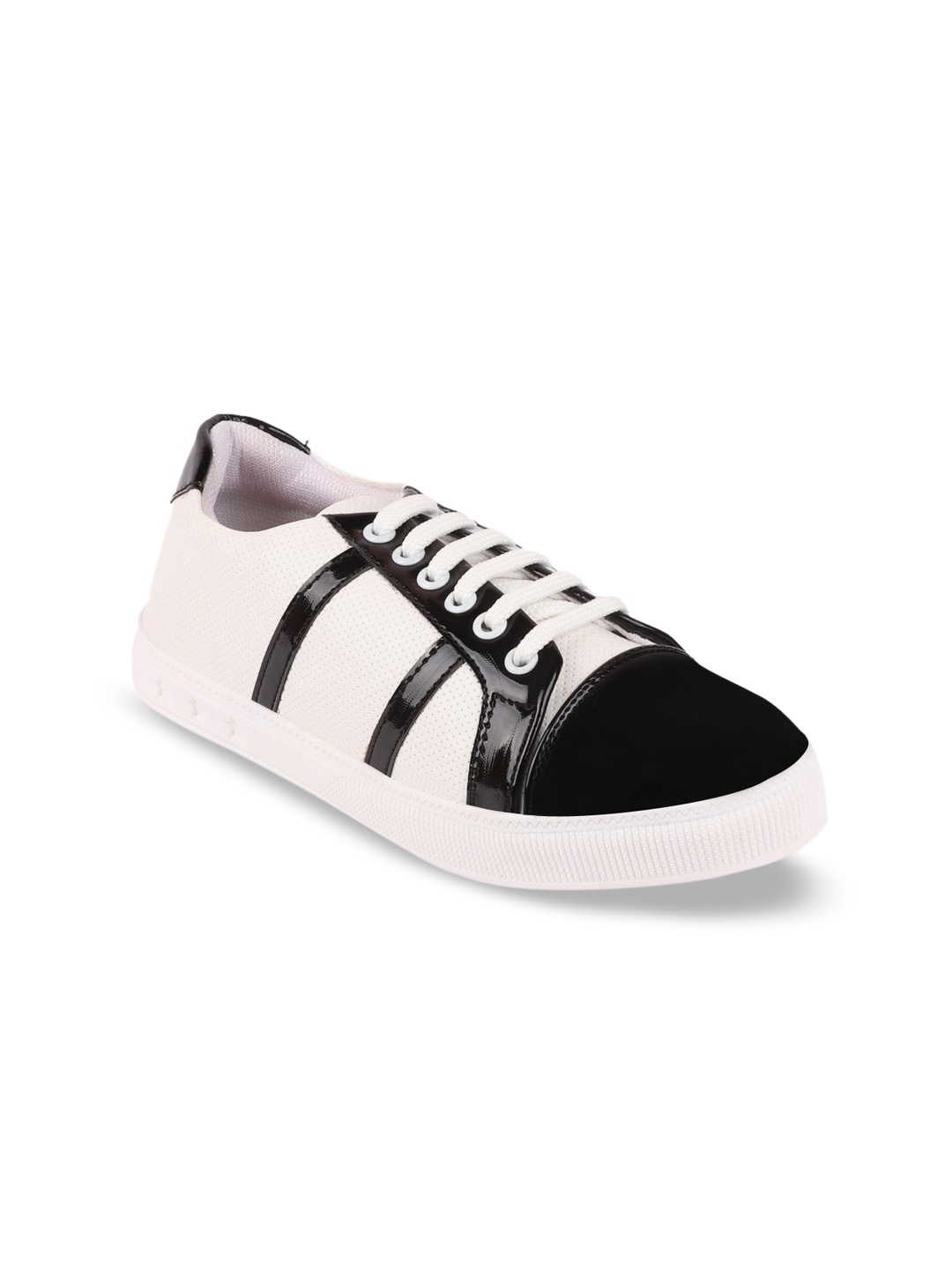 

FAUSTO Women Black Colourblocked Sneakers