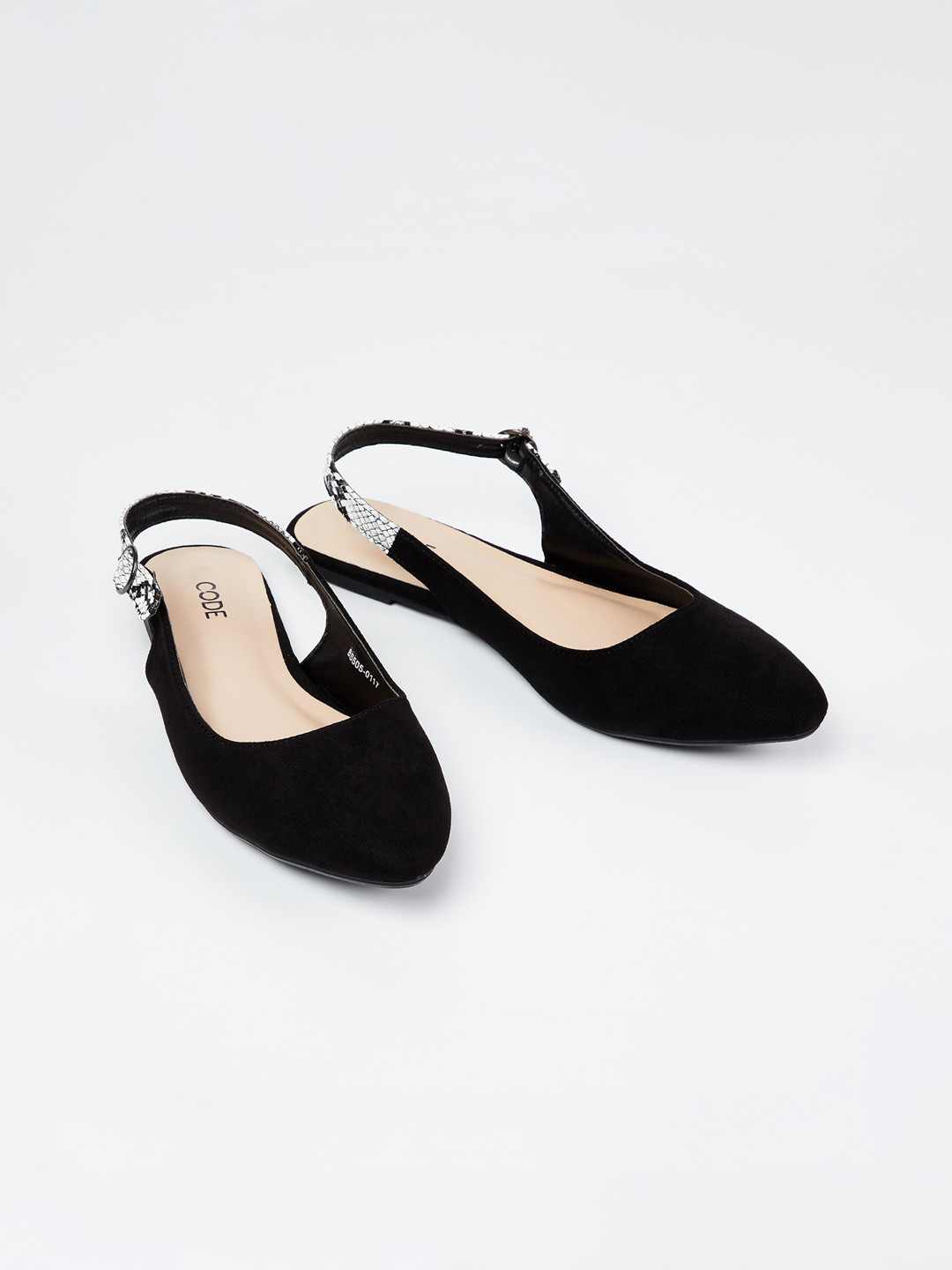 

CODE by Lifestyle Women Black Solid Mules