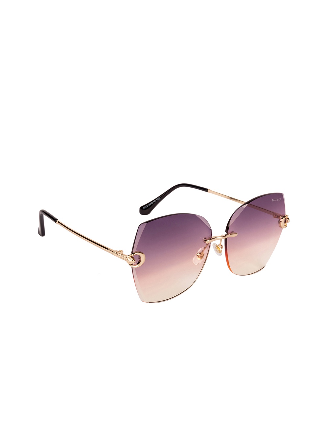Voyage Women Butterfly UV Protected Sunglasses S012MG2878A, Purple