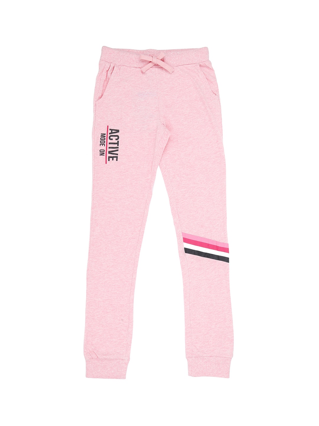 

Pantaloons Junior Boys Pink Solid Joggers