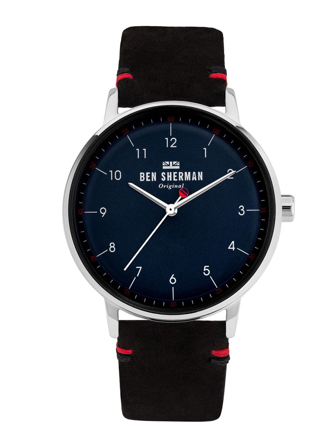 

BEN SHERMAN Men Navy Blue Analogue Watch WB043B