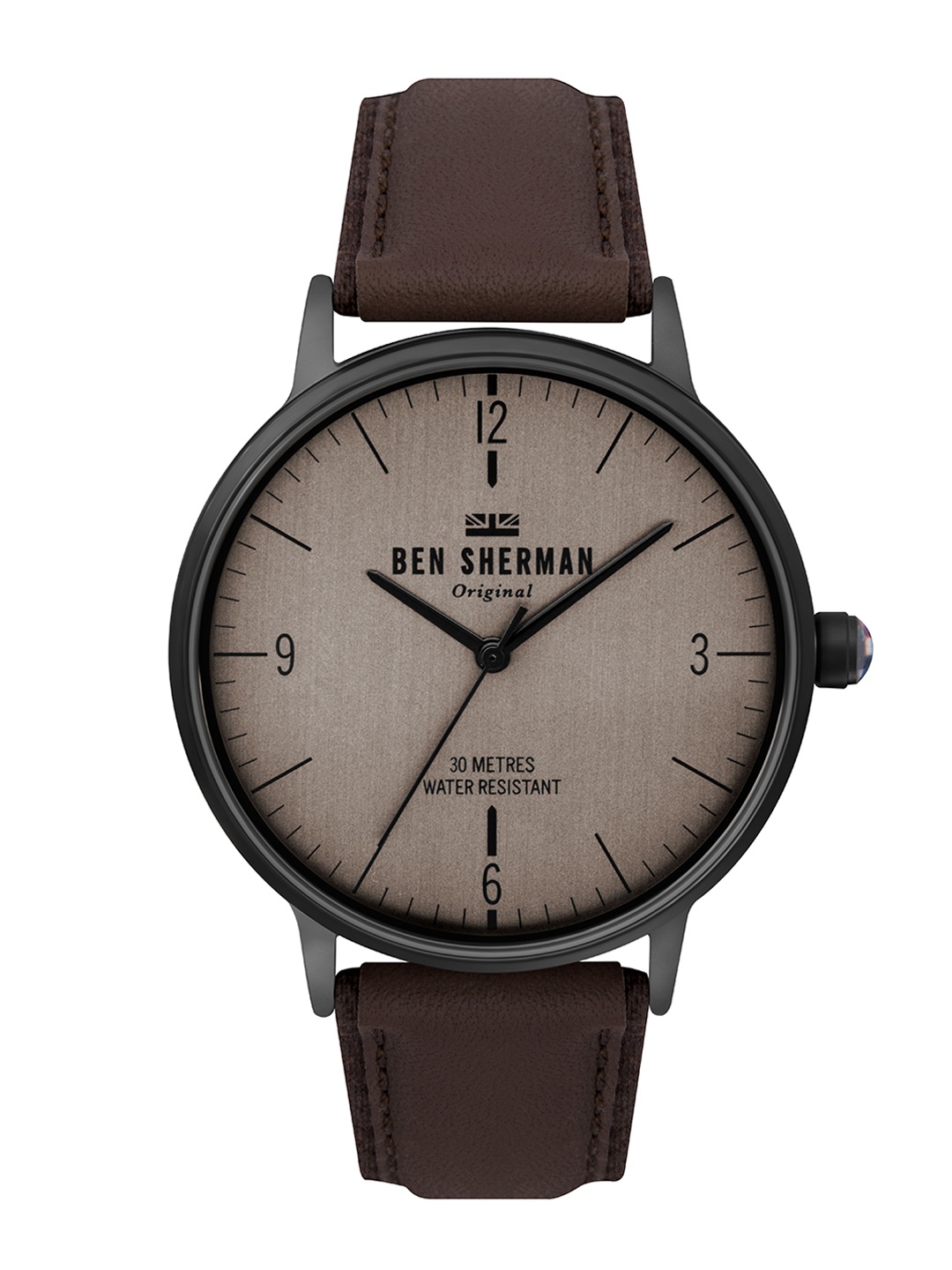 

BEN SHERMAN Men Beige Analogue Watch WB021TB