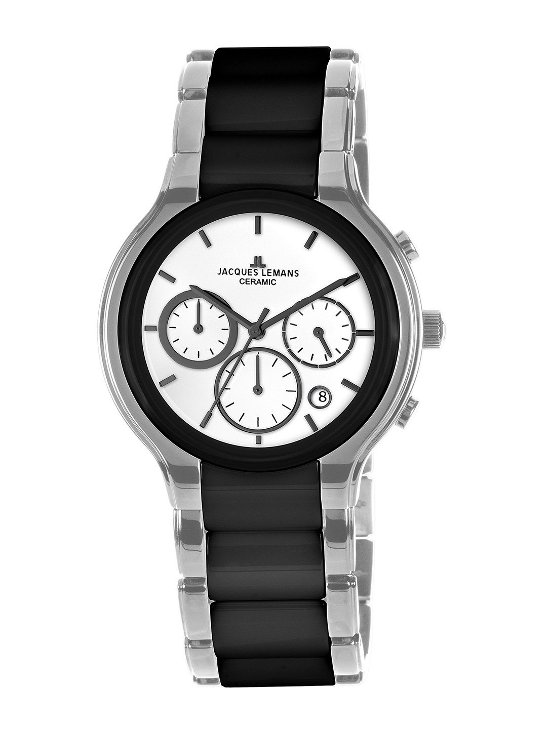 

Jacques Lemans Men White Analogue Watch 1-1580B