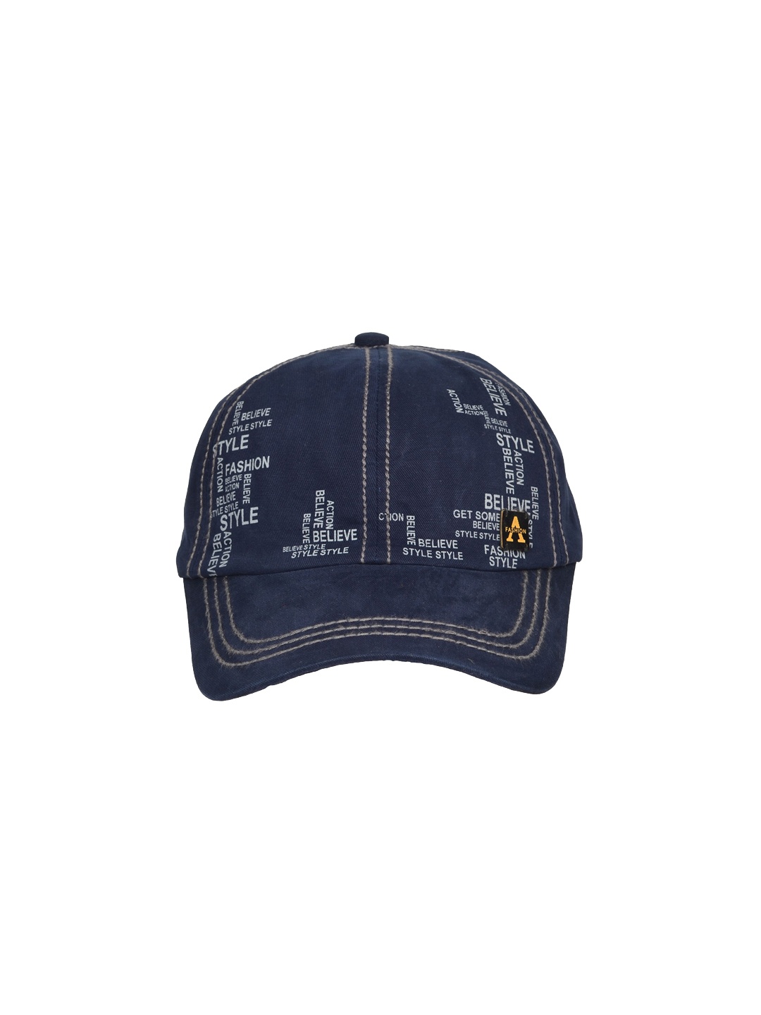 

FabSeasons Men Navy Blue Printed Baseball Cap