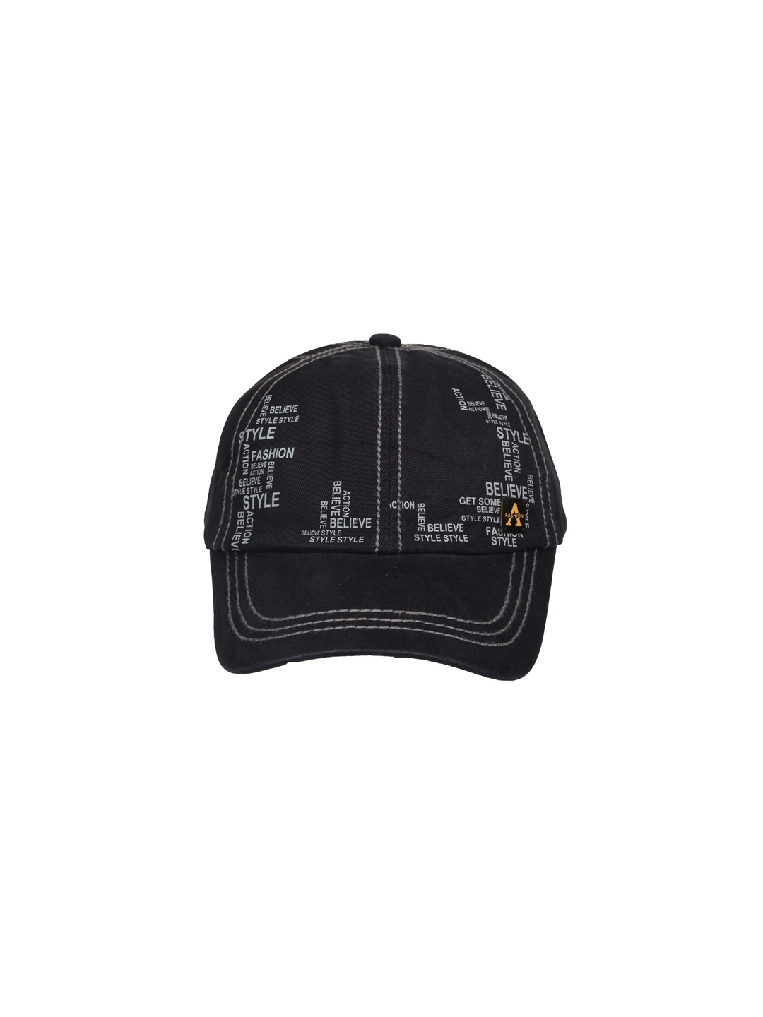 

FabSeasons Men Black Printed Baseball Cap