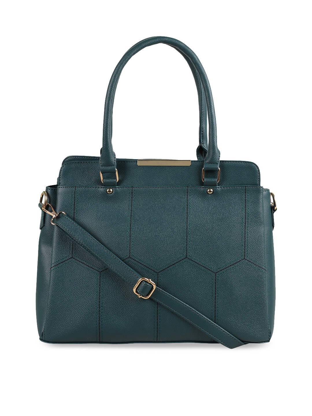 

Bagsy Malone Green Textured Handheld Bag