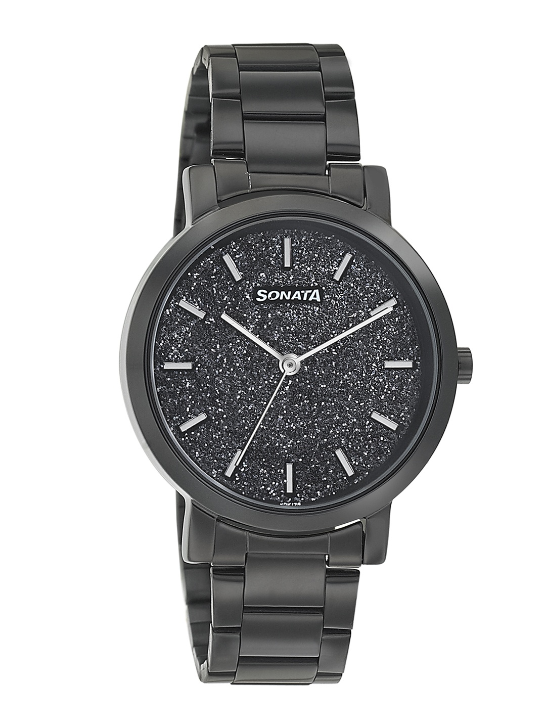 

Sonata Onyx Women Black Analogue watch 8164NM01