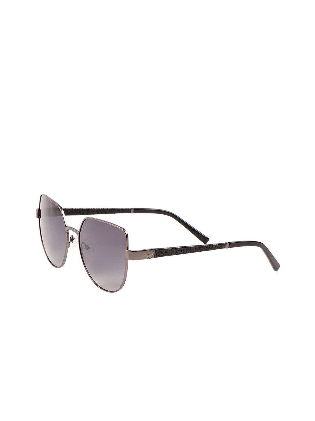 

Hidesign Women Polarised & UV Protected Oval Sunglasses 8903439743642, Grey