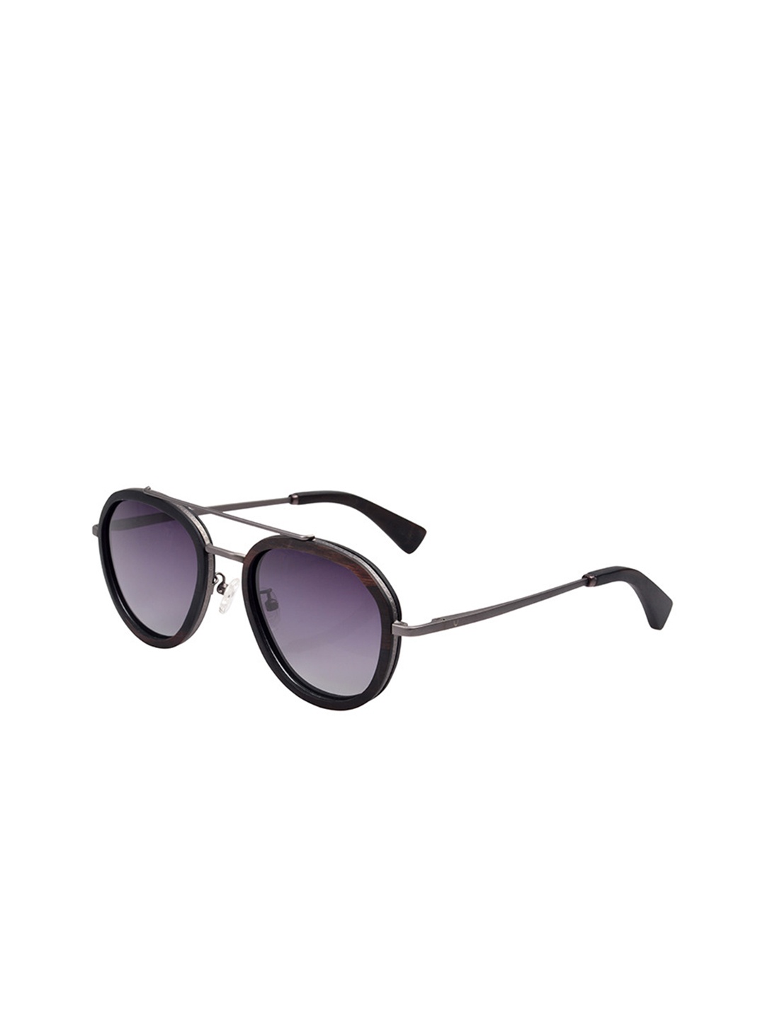 

Hidesign Women Polarised & UV Protected Aviator Sunglasses 8903439701833, Grey