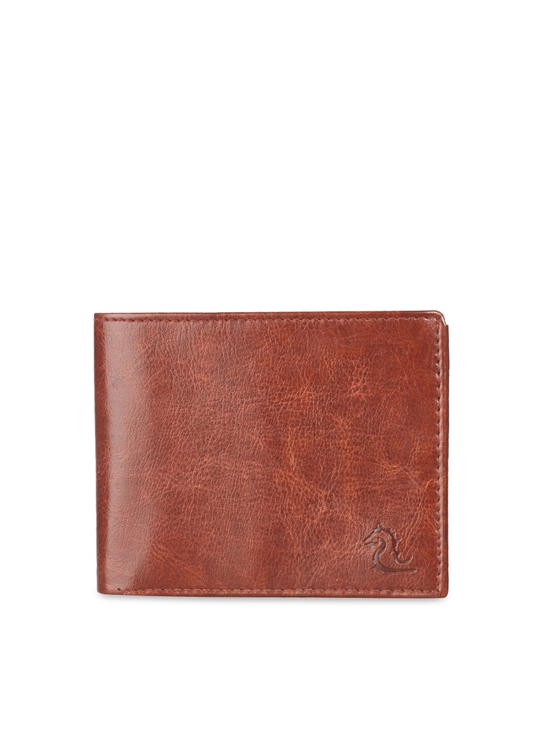 

Kara Men Tan Solid Two Fold Wallet