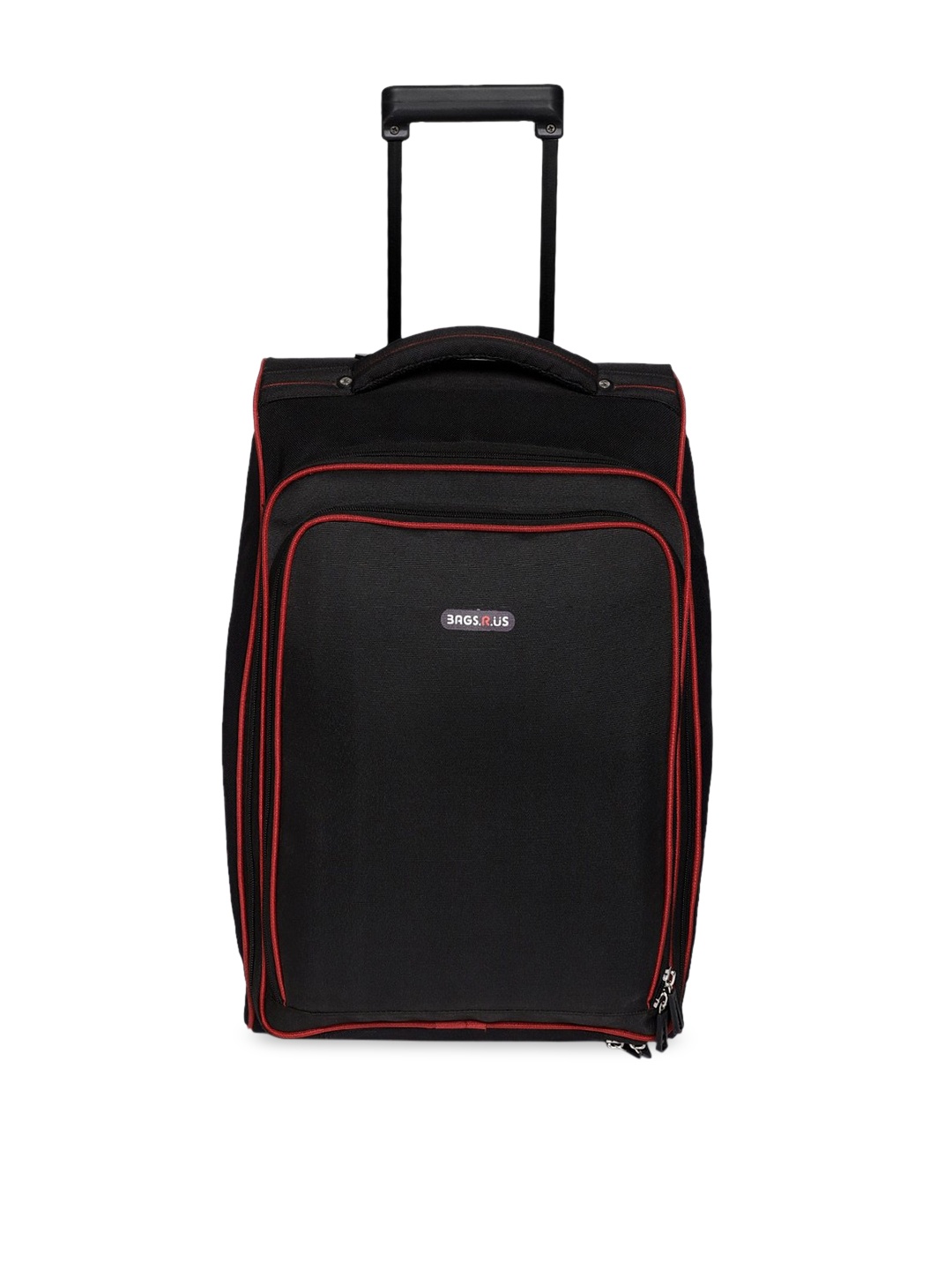 

Bags.R.us Unisex Black Solid 33L Laptop Trolley Bag