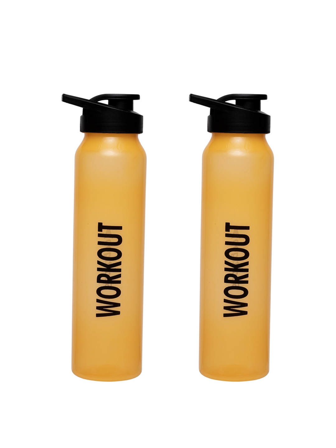 

Sportigoo Unisex Set of 2 Orange & Black Water Bottles 1 Litre