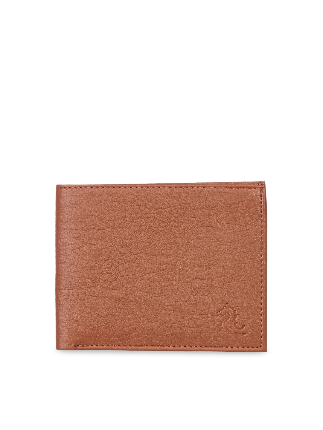 

Kara Men Tan Solid Two Fold Wallet