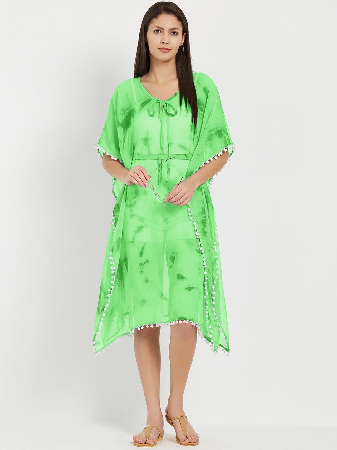 

Mirchi Fashion Green Printed Swimwear SK532