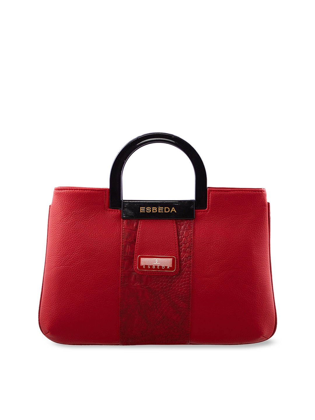 

ESBEDA Red Printed Handheld Bag