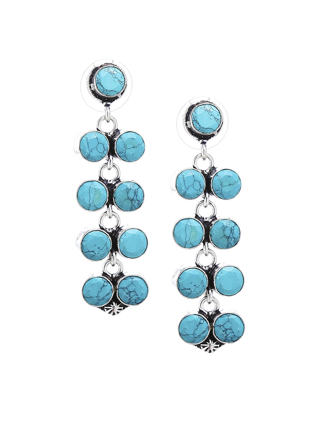 

Bamboo Tree Jewels Sea Green Contemporary Handcrafted Drop Earrings