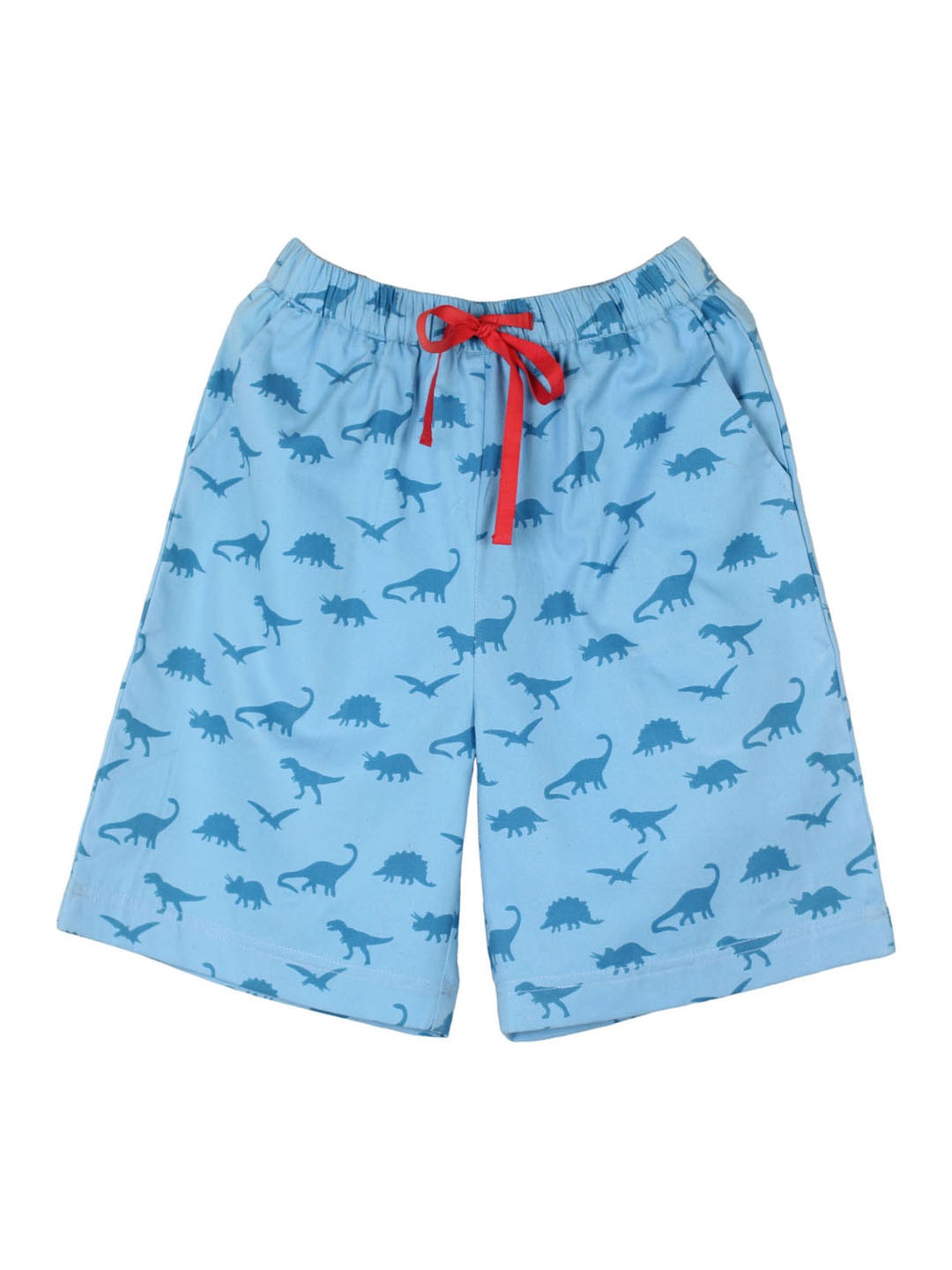 

My Little Lambs Boys Blue Printed Regular Fit Regular Shorts