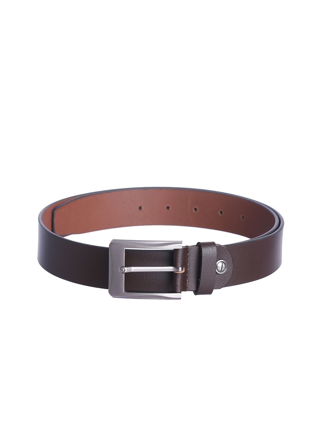 

Kara Men Brown Solid Leather Belt