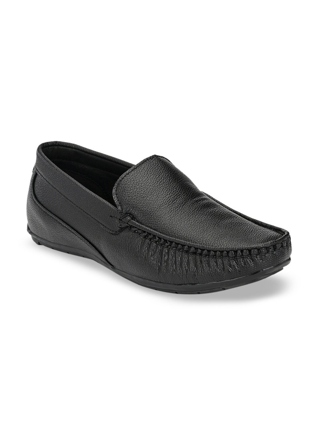 

Hirels Men Black Loafers
