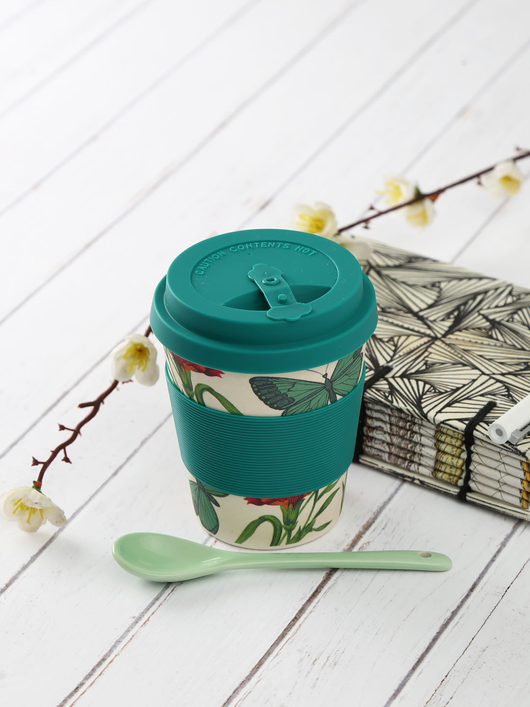 

India Circus by Krsnaa Mehta Beige & Beige Bamboo Frankie Cup